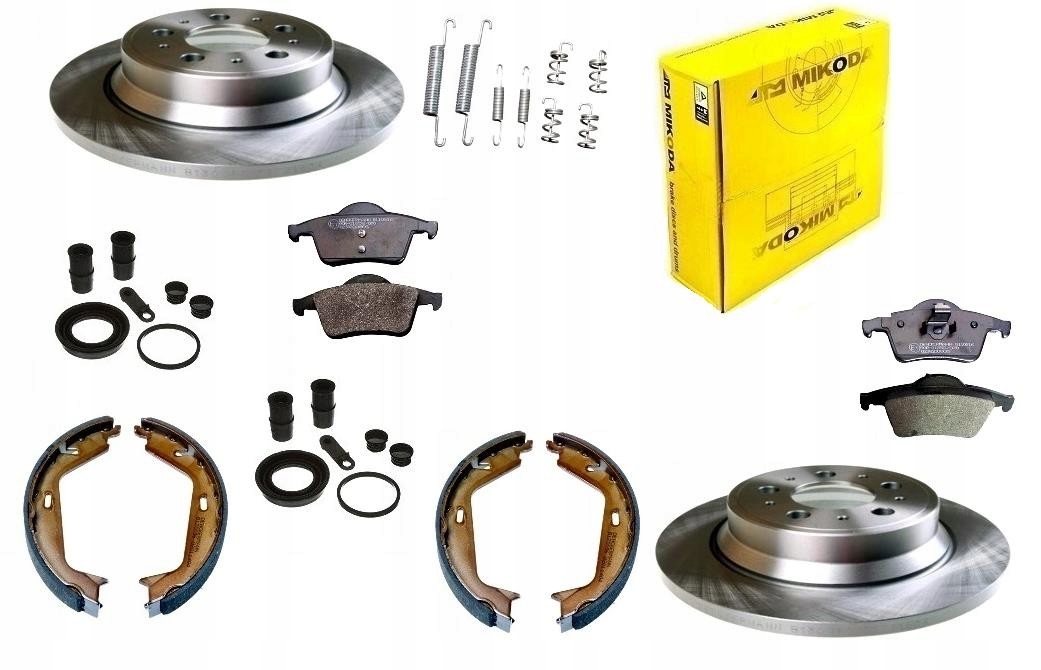 Kotouče Reperaturní Čelisti Volvo S60 A S80 V70 XC70 2000-2010 Zadní