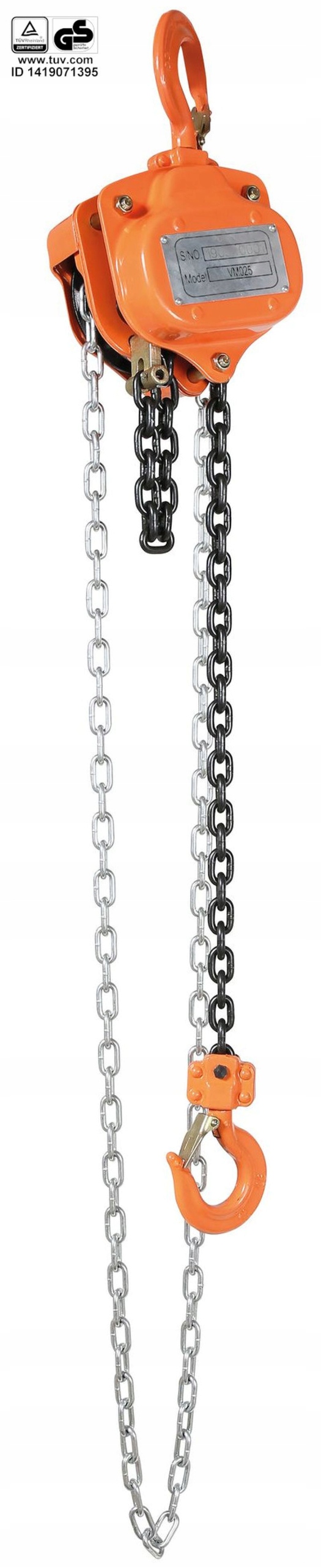 PODNOŚNIK RĘCZNY ŁAŃCUCHOWY Beta 1.0T/3M