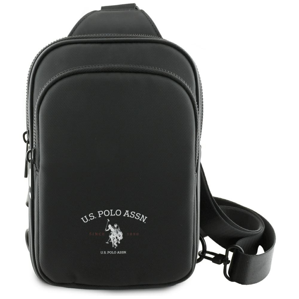 Pouzdro na telefon Us Polo Petit Pique Crossbody Arch černé