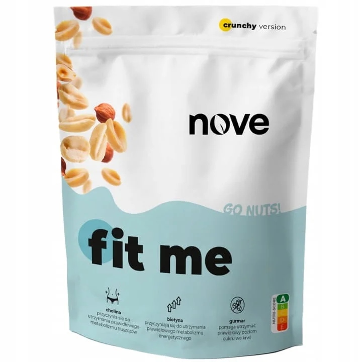 Jídlo v prášku Šejk na pití Nove Fit Me Go Nuts! 1,5 kg Ořech