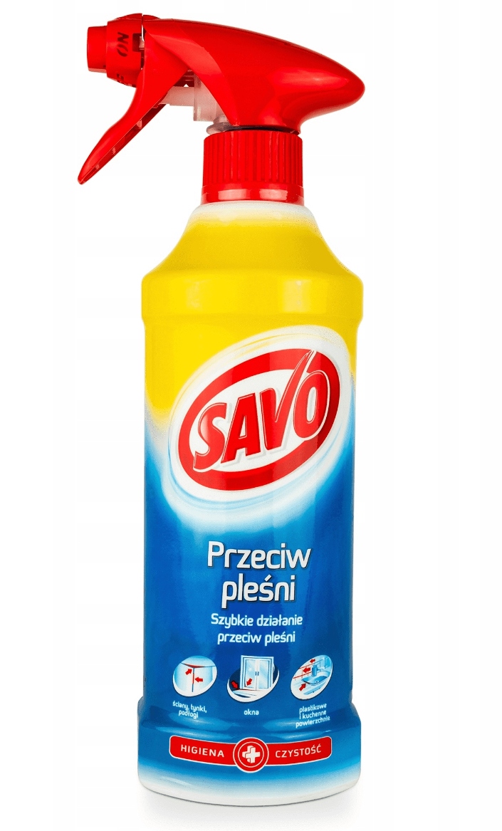 SAVO ŚRODEK PRZECIW PLEŚNI I GRZYBOM SPRAY 500 ML