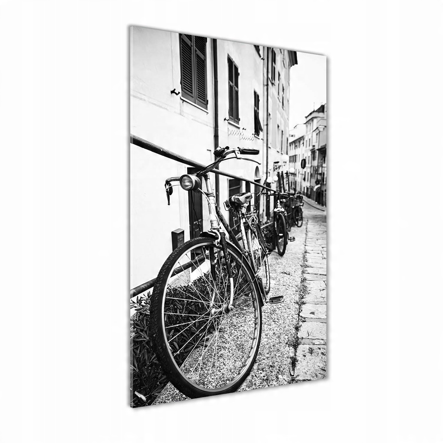 

Foto obraz szkło akrylowe Miejskie rowery 60x120cm