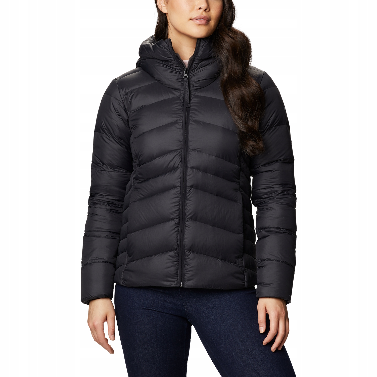 Damska kurtka puchowa z kapturem Columbia Autumn Park Down Hooded S