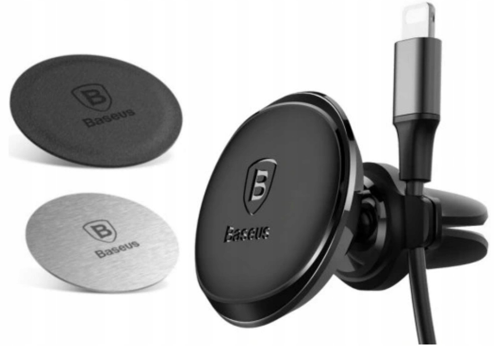 BASEUS MAGNETYCZNY UCHWYT NA TELEFON DO KRATKI