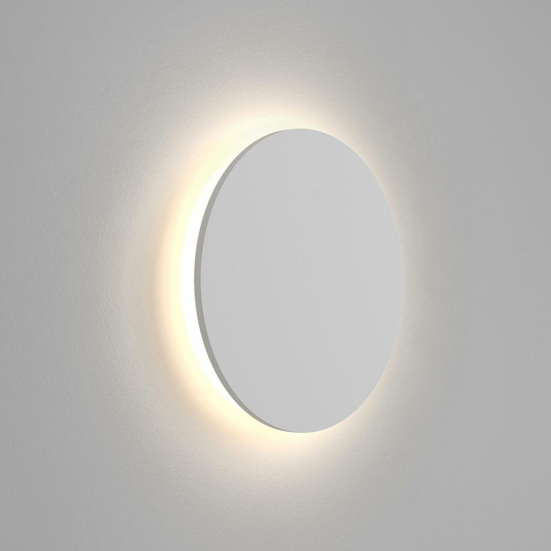 Astro Eclipse Round 350 Led nástenné svietidlo, 16,5 W, 3000K, sadra, IP20
