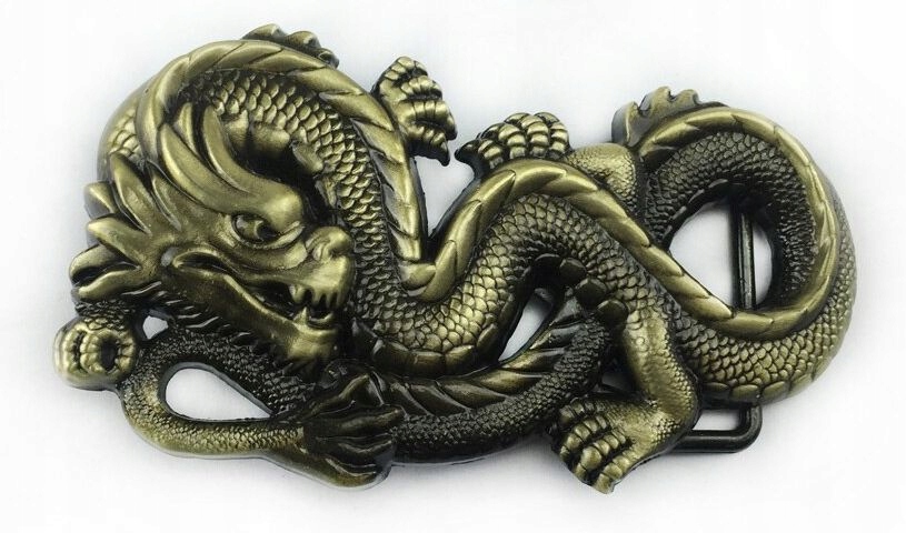 Levně Drak dragon přezka spona na opasek