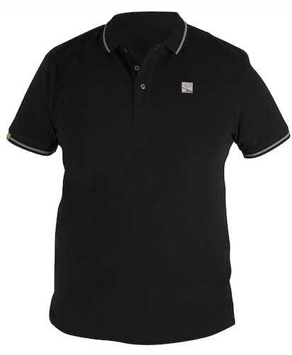 Koszulka Preston Black Polo L Rozmiar: Large (L)