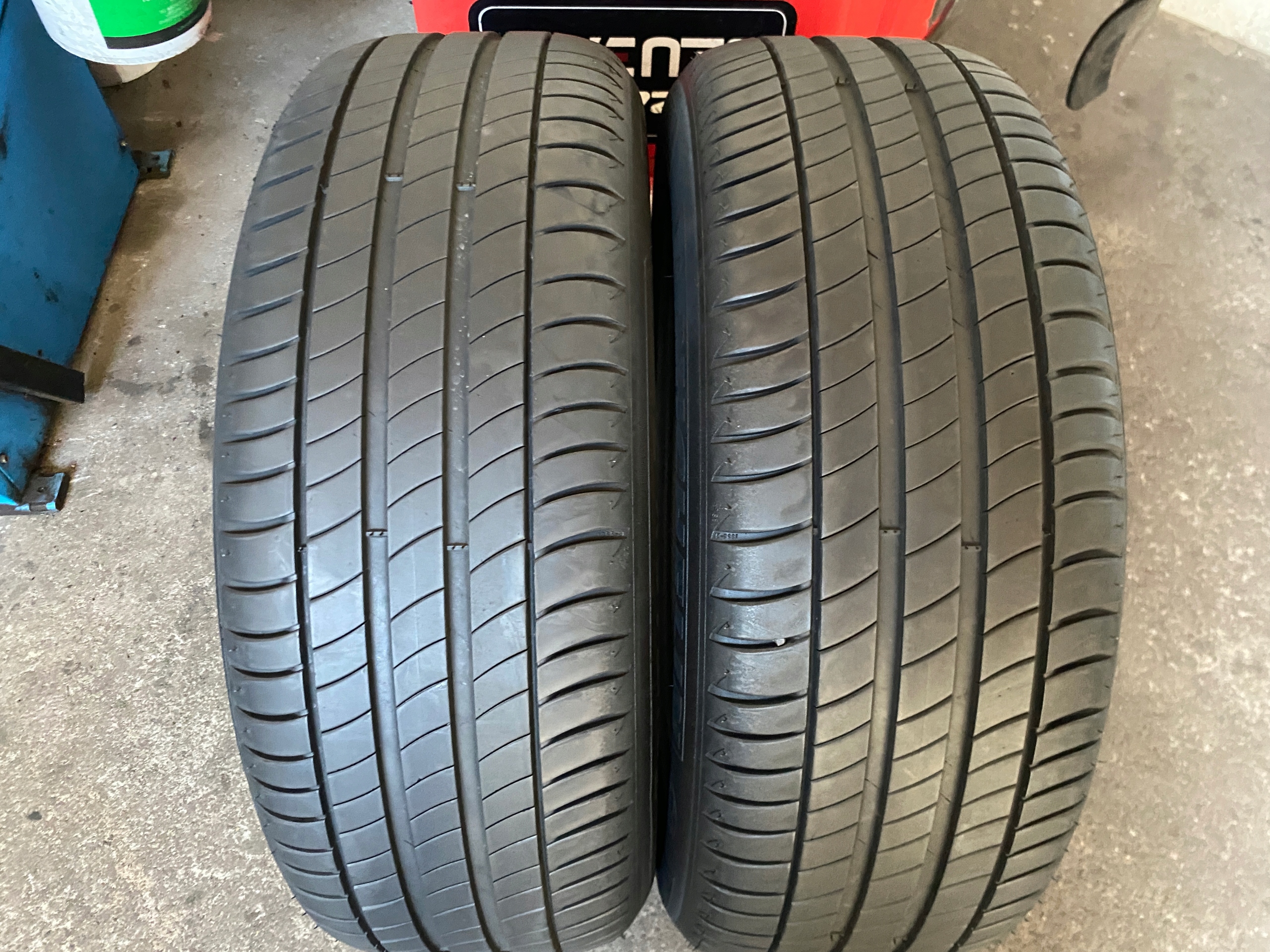2 tyres summer Michelin Primacy 3 215/55R17 rant ochronny 6mm