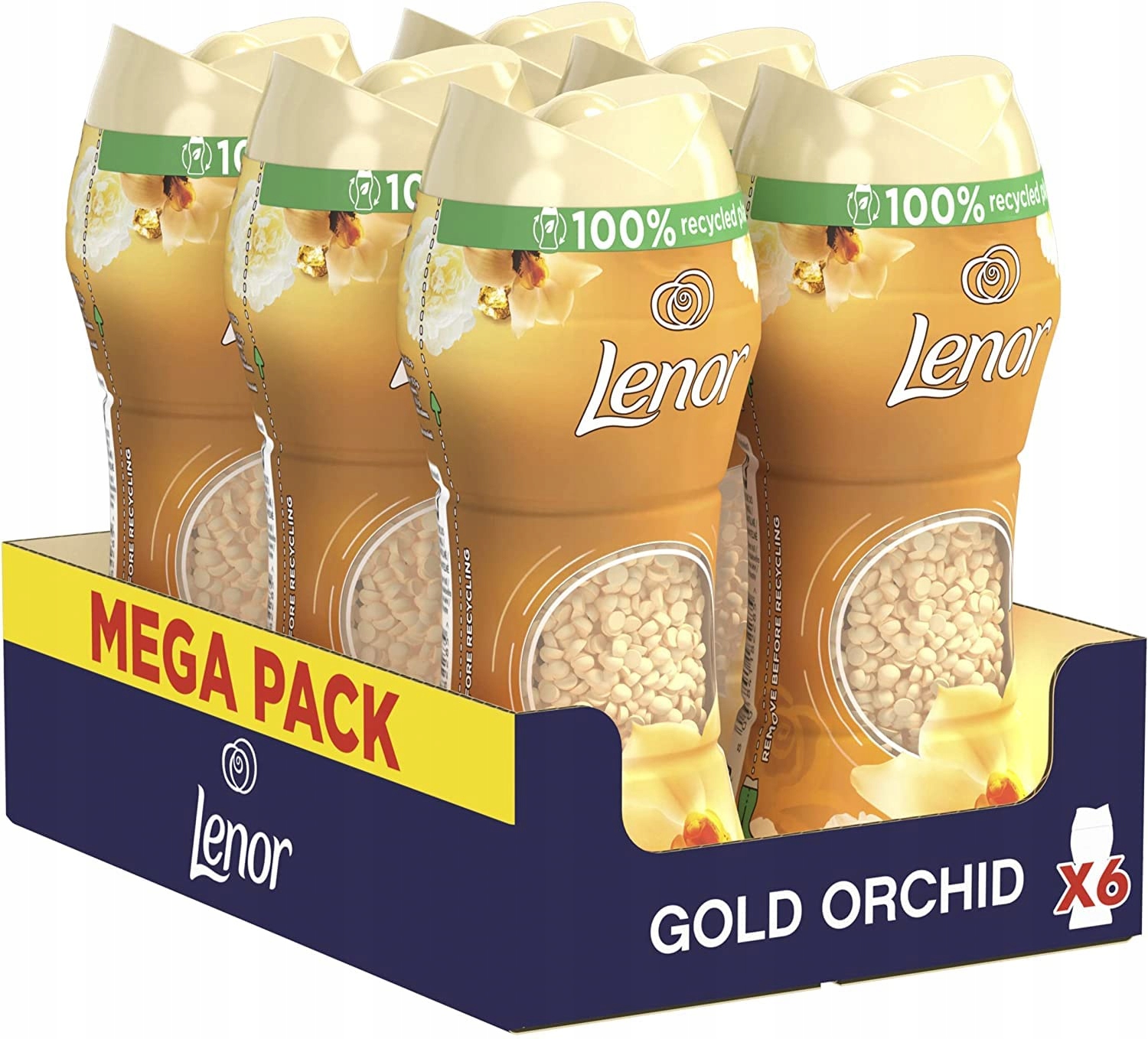 Lenor perełki zapachowe do prania Gold Orchid zestaw 6 x 195g