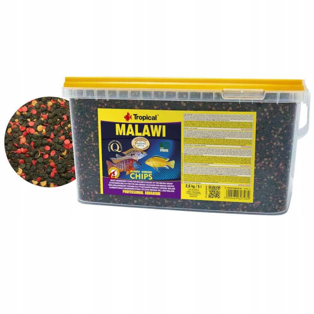 Levně Tropical Malawi Chips 5L 2,6 kg pro cichlidy