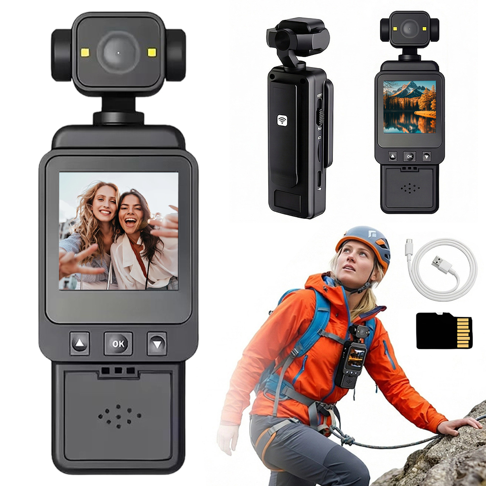 Sportovní Kamera Full Hd 1080P 32GB Barevný LCD displej Pro Lyžování