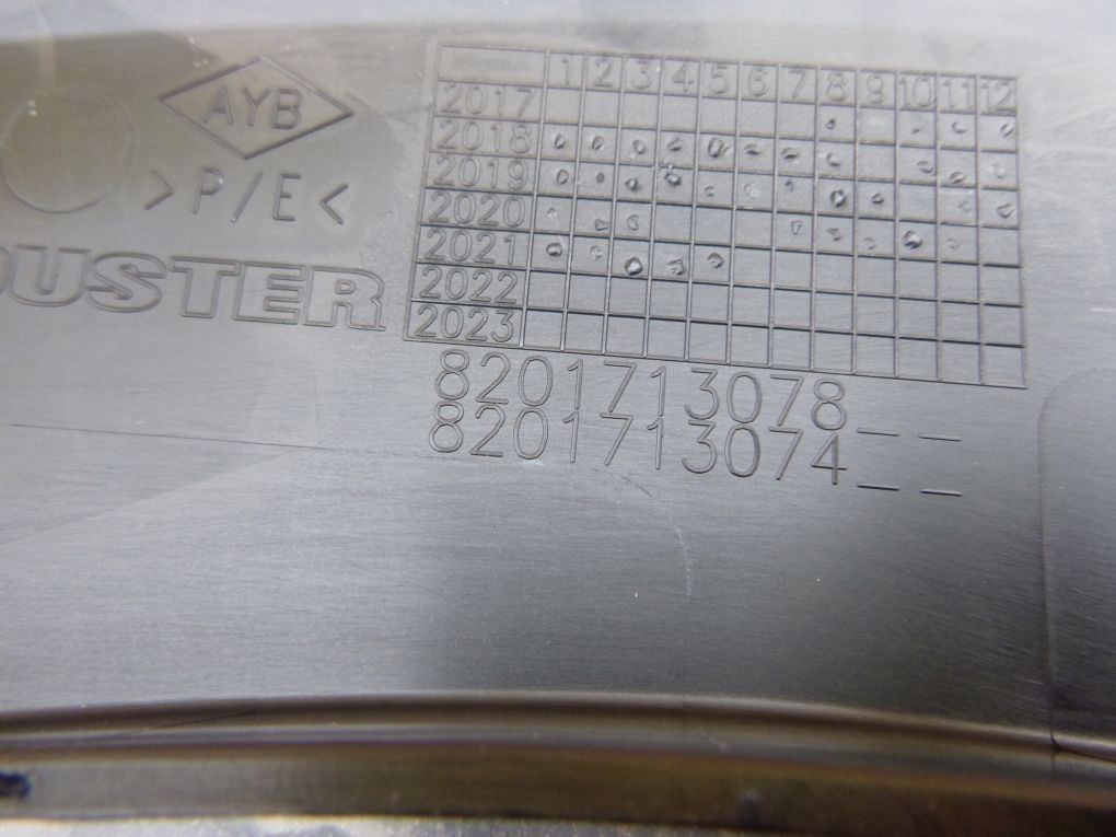 DACIA DUSTER II 2 17- moulding for fender front rear part