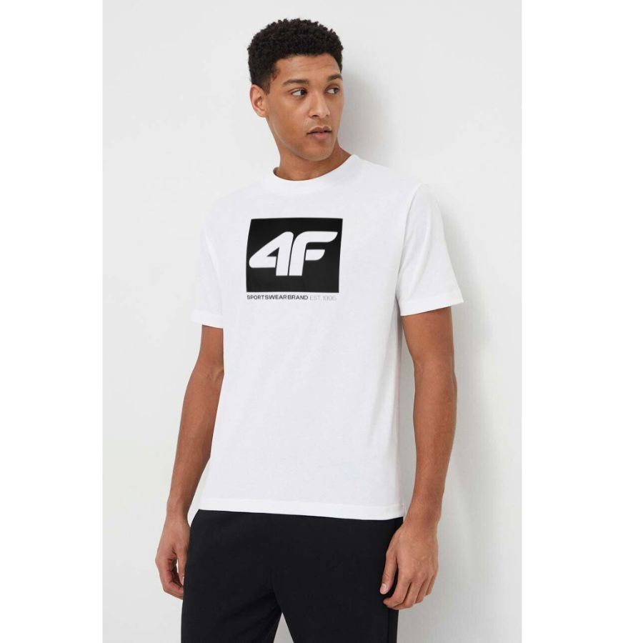 KOSZULKA MĘSKA 4F T-SHIRT PODKOSZULEK BLUZKA SPORTOWA NA CO DZIEŃ Marka 4F
