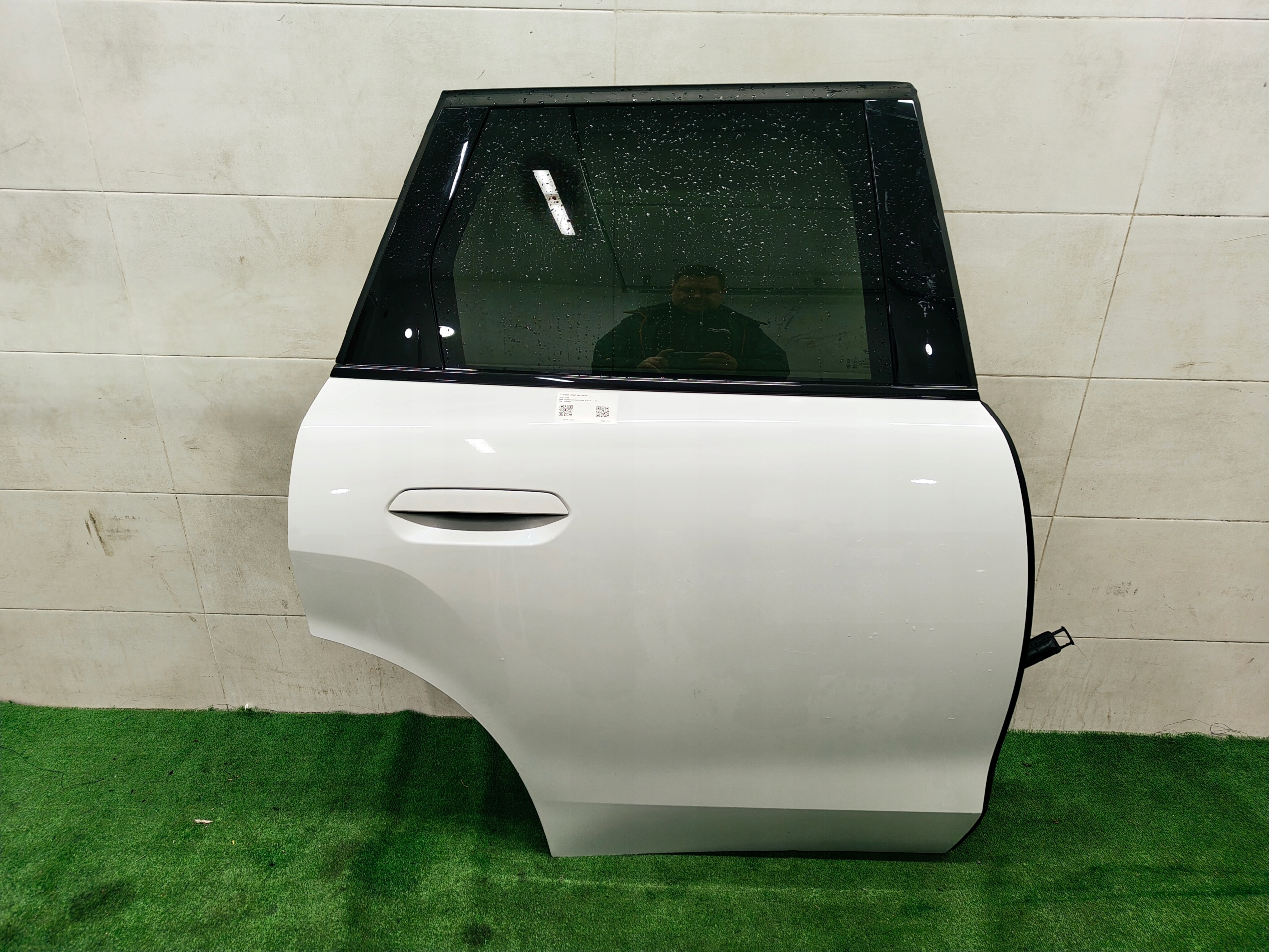MINI U25 Tür rechts heck hinten C6A NANUQ WHITE