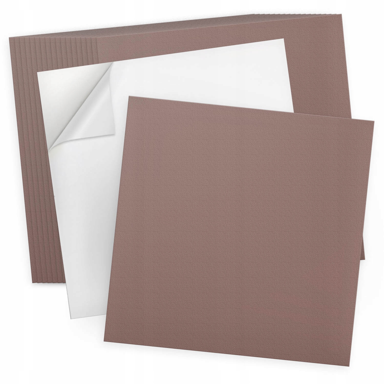 Sada vinylových dlaždic Snadná montáž 20 ks 20x20 cm Barva Hnědá