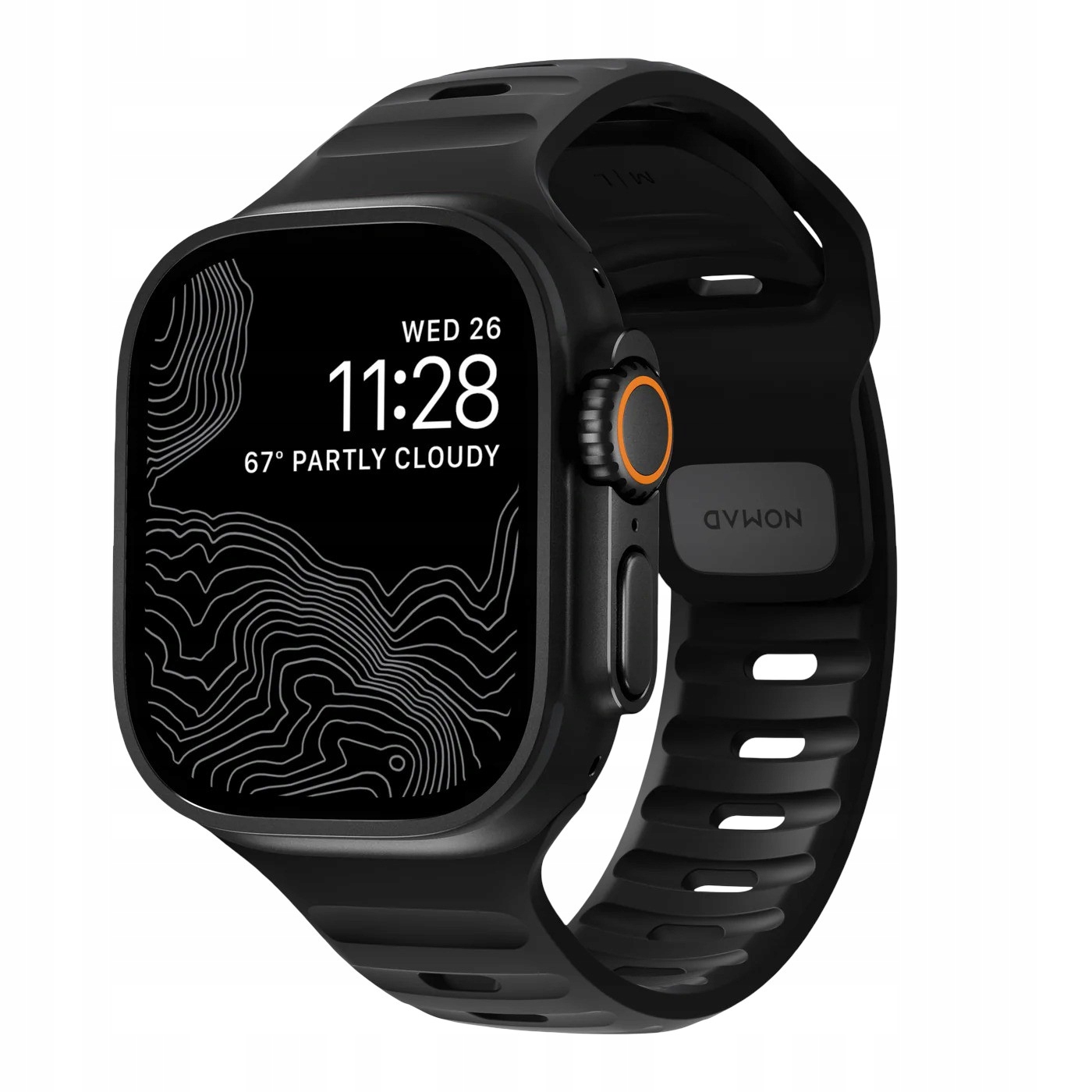 Sportovní řemínek pro Apple Watch 45 49 mm Nomad Sport Band Voděodolný