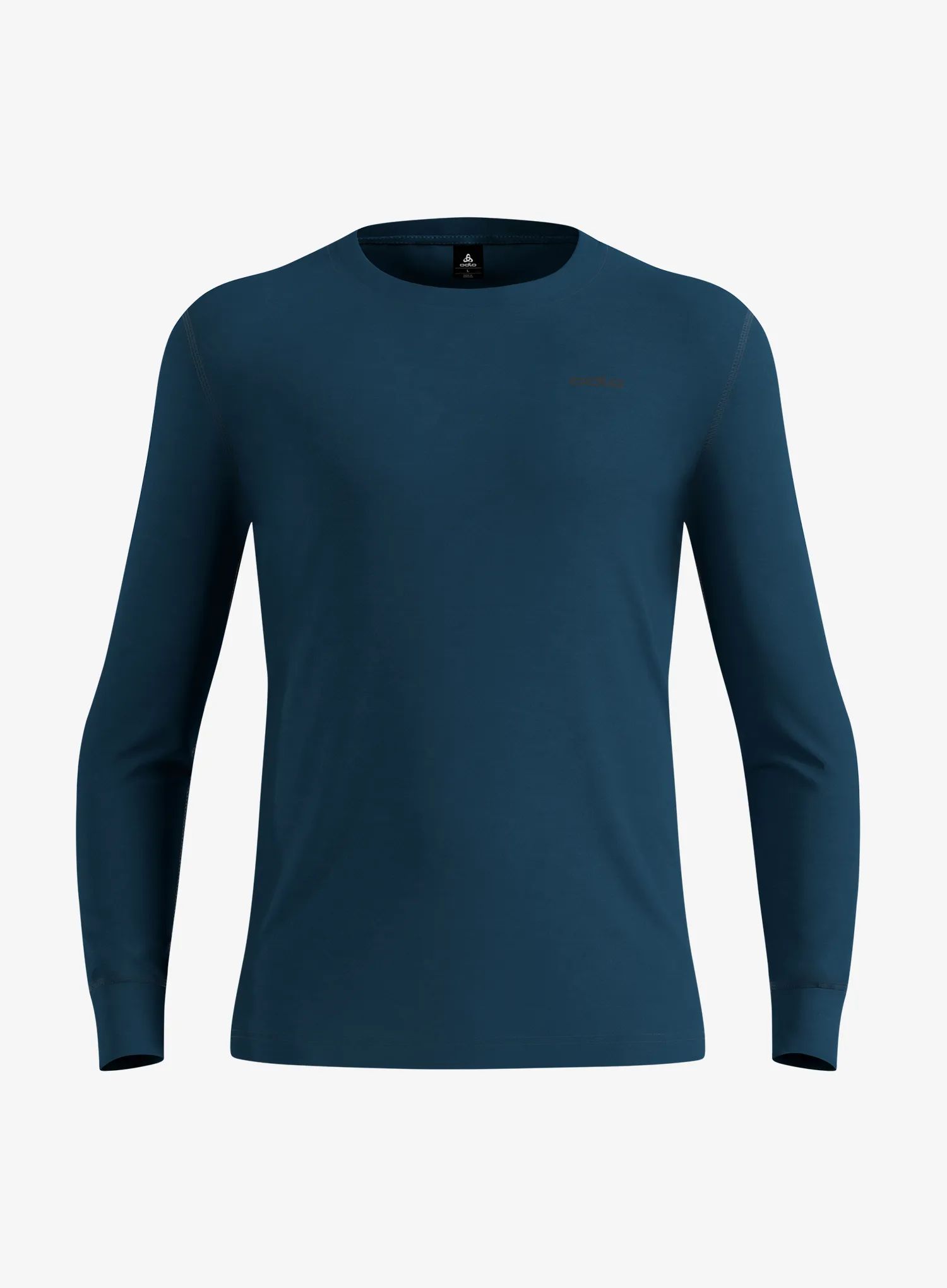 Mikina Odlo Merino 200 Bl Top Crew Neck Ls reflect. pond M