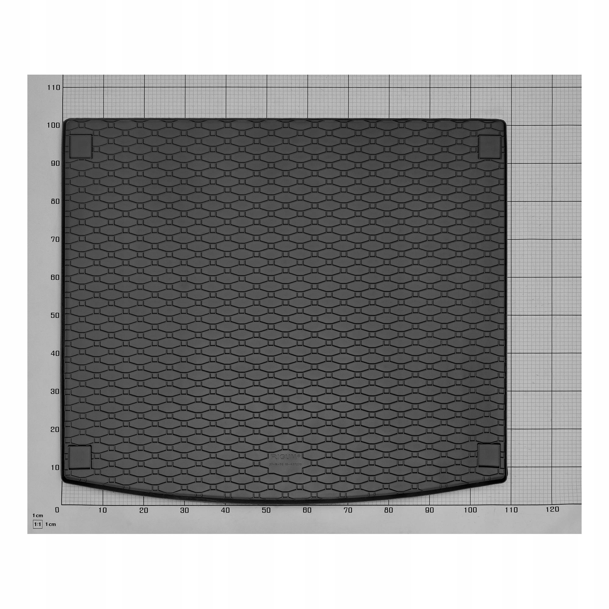 Zestaw dywaników do Porsche Cayenne od 2018 Materiał guma