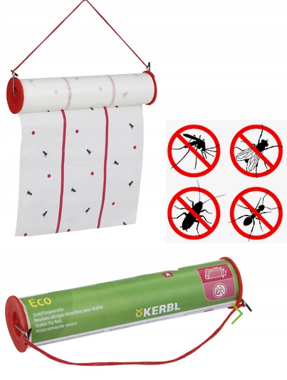 

Lep Na Muchy Owady W Rolce Eco 25CMX10M Kerbl
