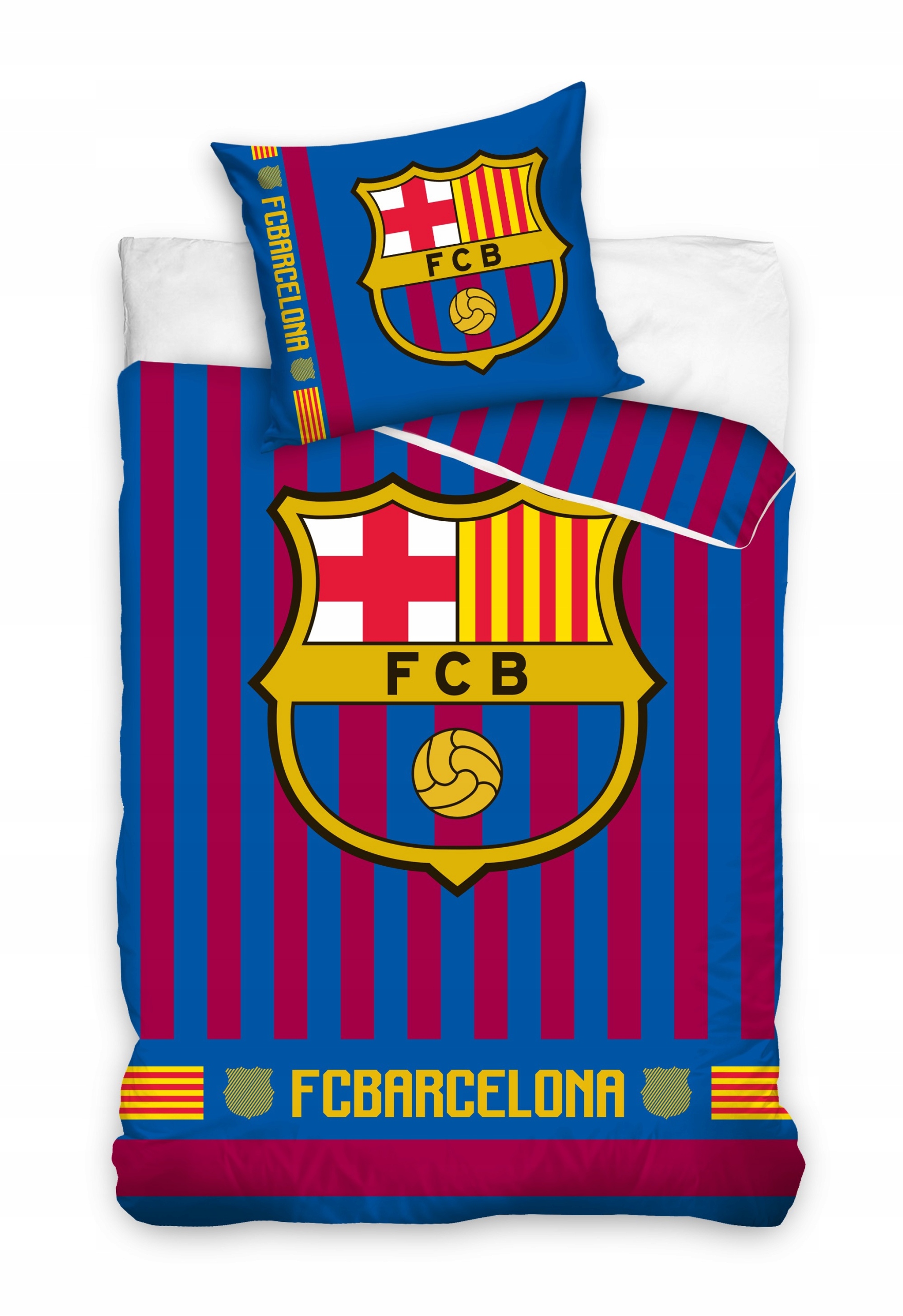 

Pościel piłkarska Fc Barcelona piłka klub 160x200