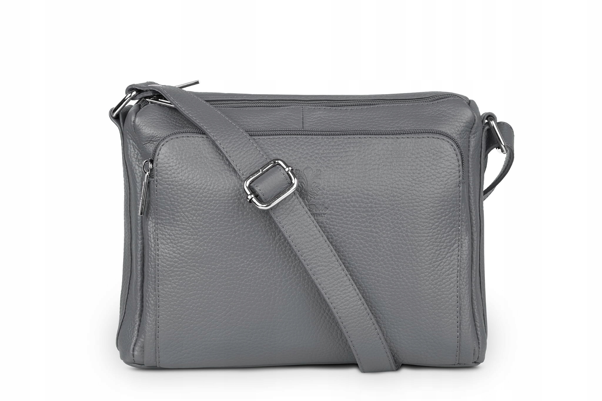 

Torebka Skórzana Vera Pelle Antonio Antracyt