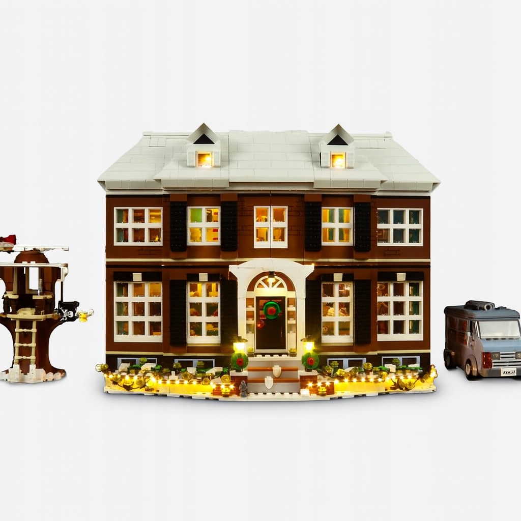 Zestaw oświetleniowy Led do klocków Home Alone Kevin sam w domu 21330