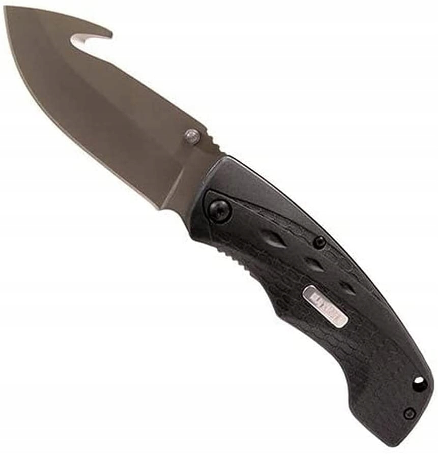 Nóż Składany Old Timer Copperhead Gut Hook Liner Lock Folder 2148OT