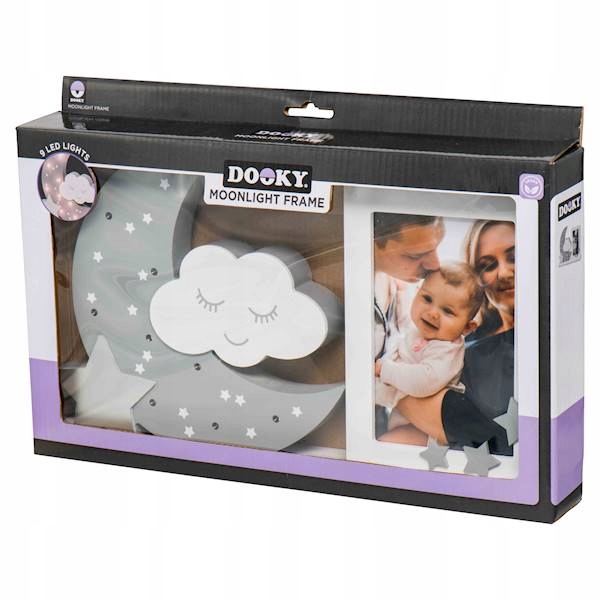 Ramka na zdjęcia z lampką LED prezent CHRZEST Grey Marka Dooky