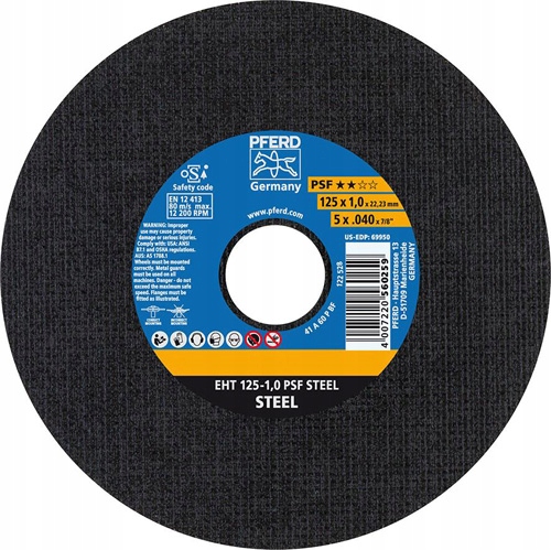 

Pferd Tarcza do cięcia stali 125/1 mm oryginał