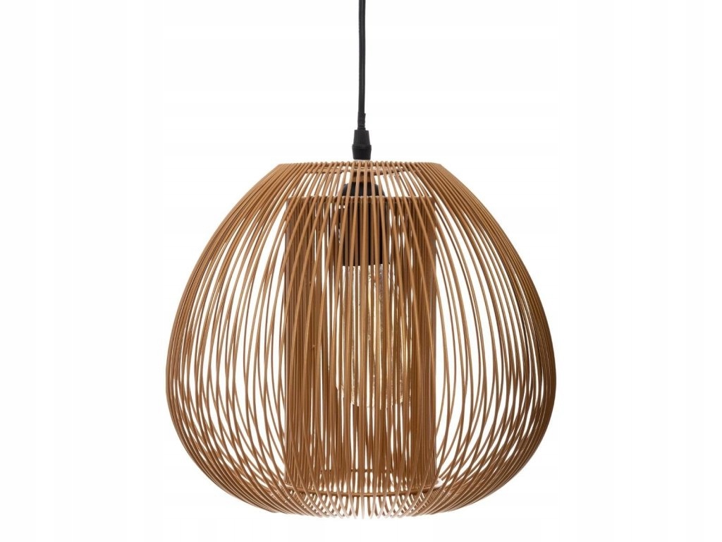 Stropní svítidlo Noda, O 28 cm, barva hnědá