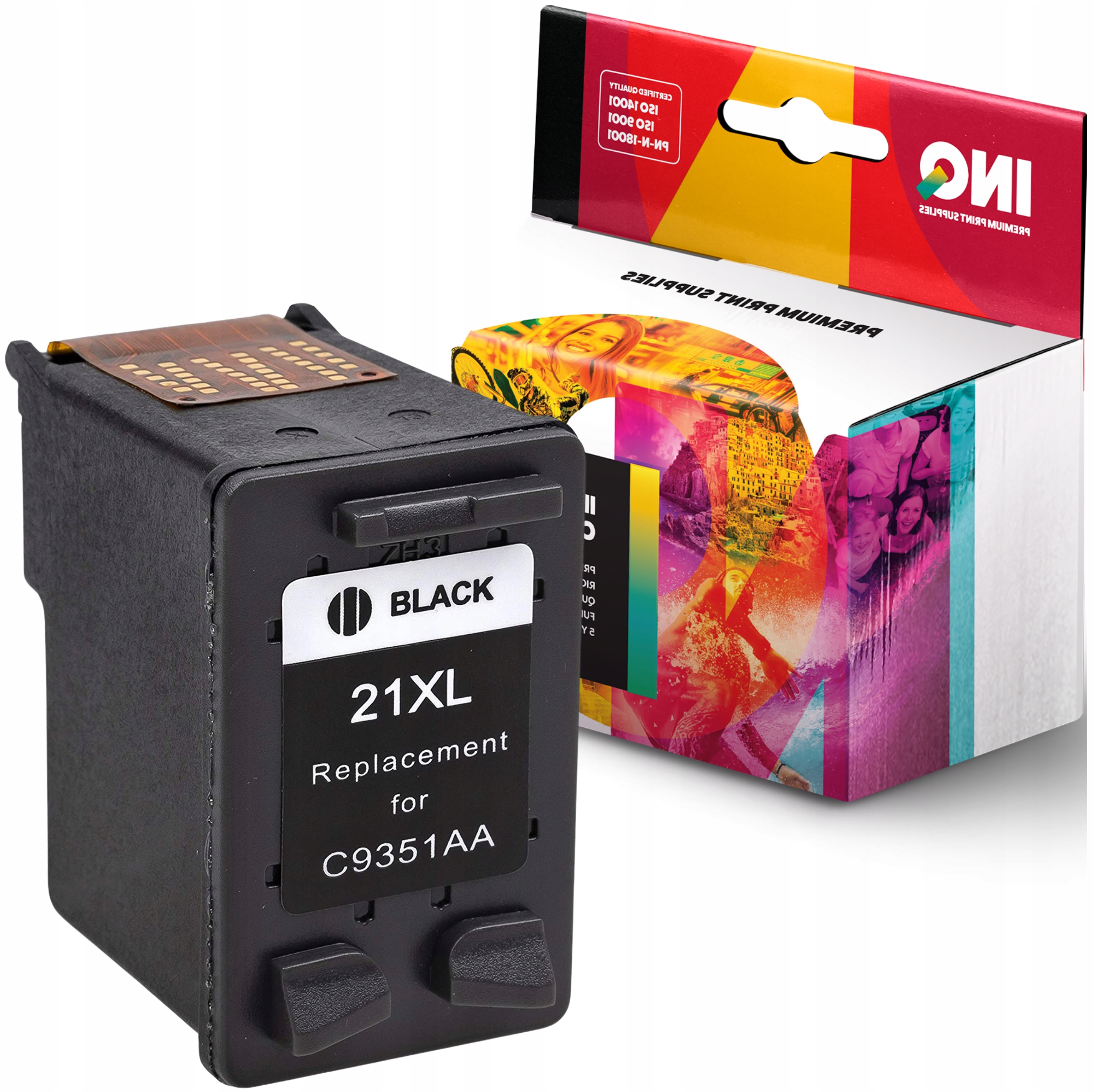 

Tusz 21XL czarny do Hp F2280 F2180 F4180 D1560
