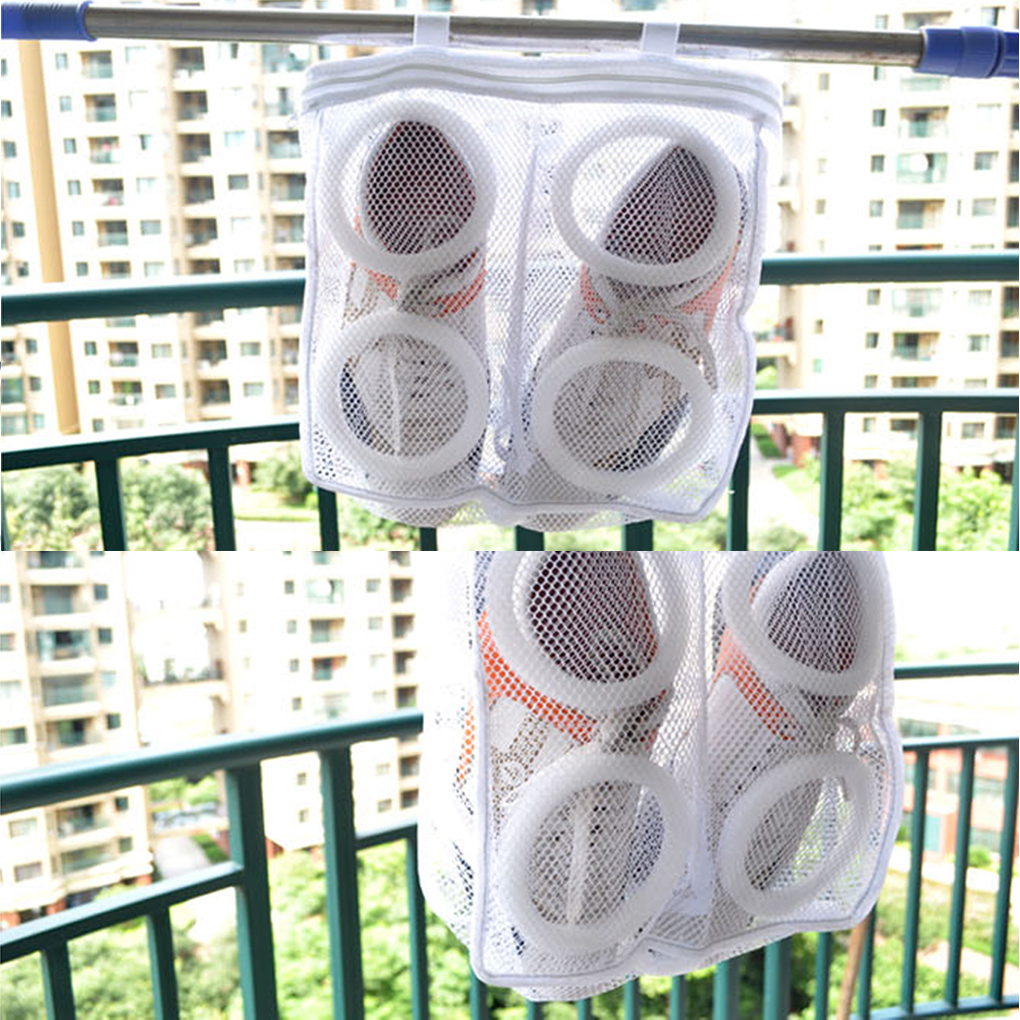 Worek siatka do prania obuwia Kolor biały