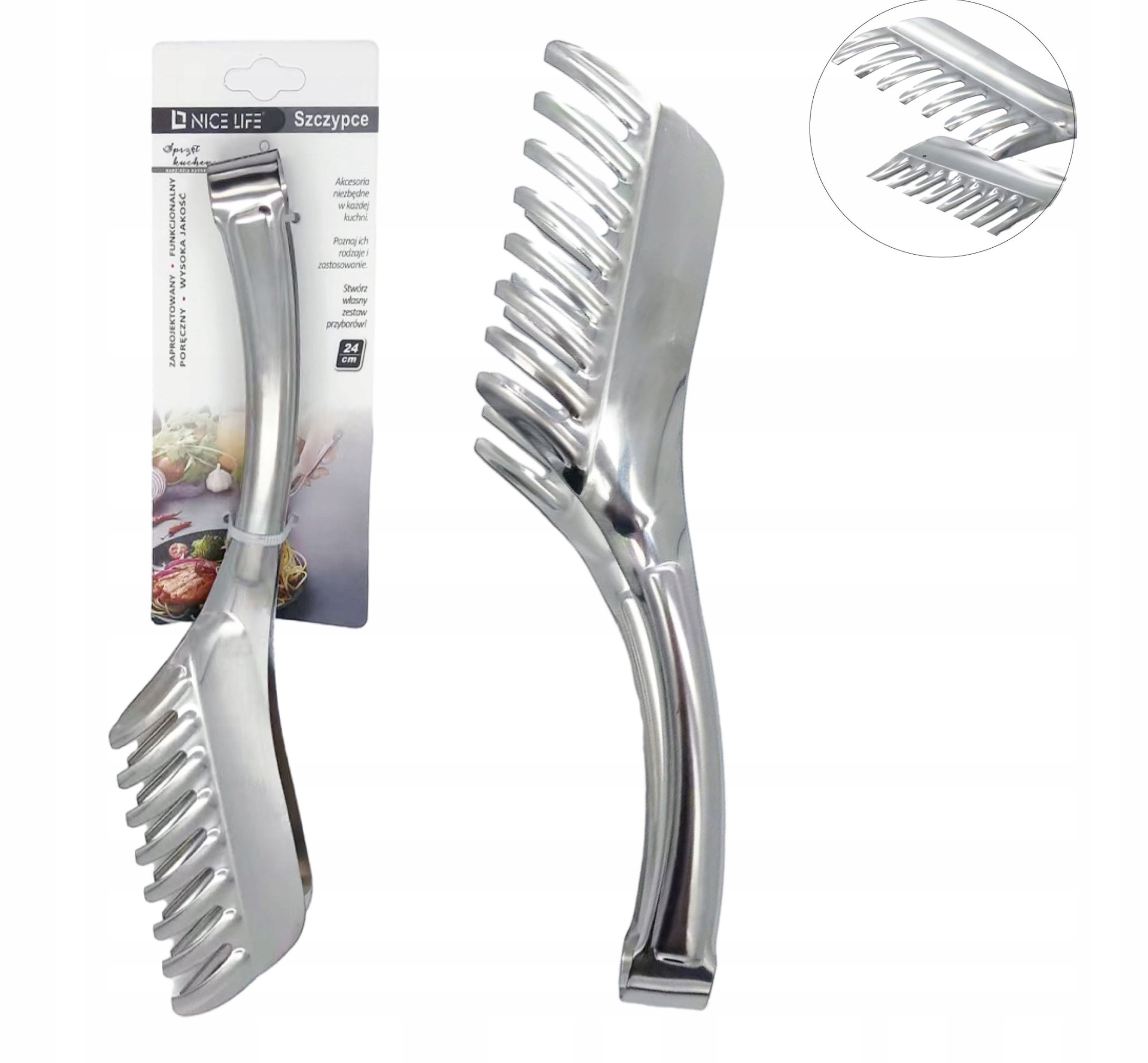 SZCZYPCE DO MAKARONU SPAGHETTI GRILLA ŁA11