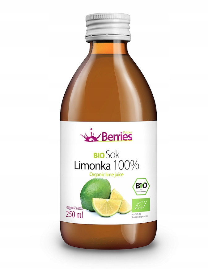 

Sok Bio limonka 100% Eko sok z limonki Bio 250ml