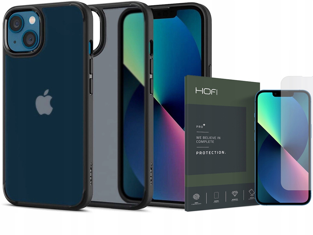 

Spigen Matowe Etui Cover Do Iphone 13 +szkło