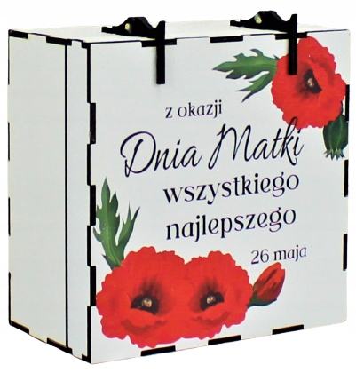 

Dla Mamy Pudełko na Herbatę Dzień Matki