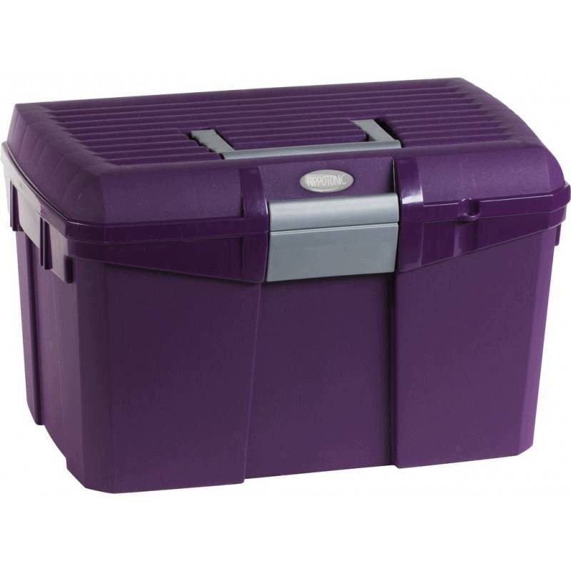 Skrzynka na szczotki violet/grey Hippotonic