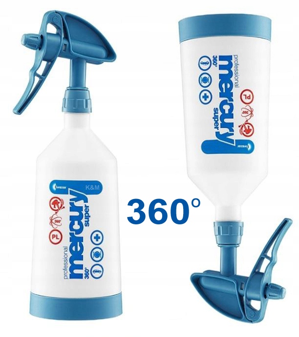 

Opryskiwacz Kwazar Mercury Pro+ 1L Cieżkiej Chemii