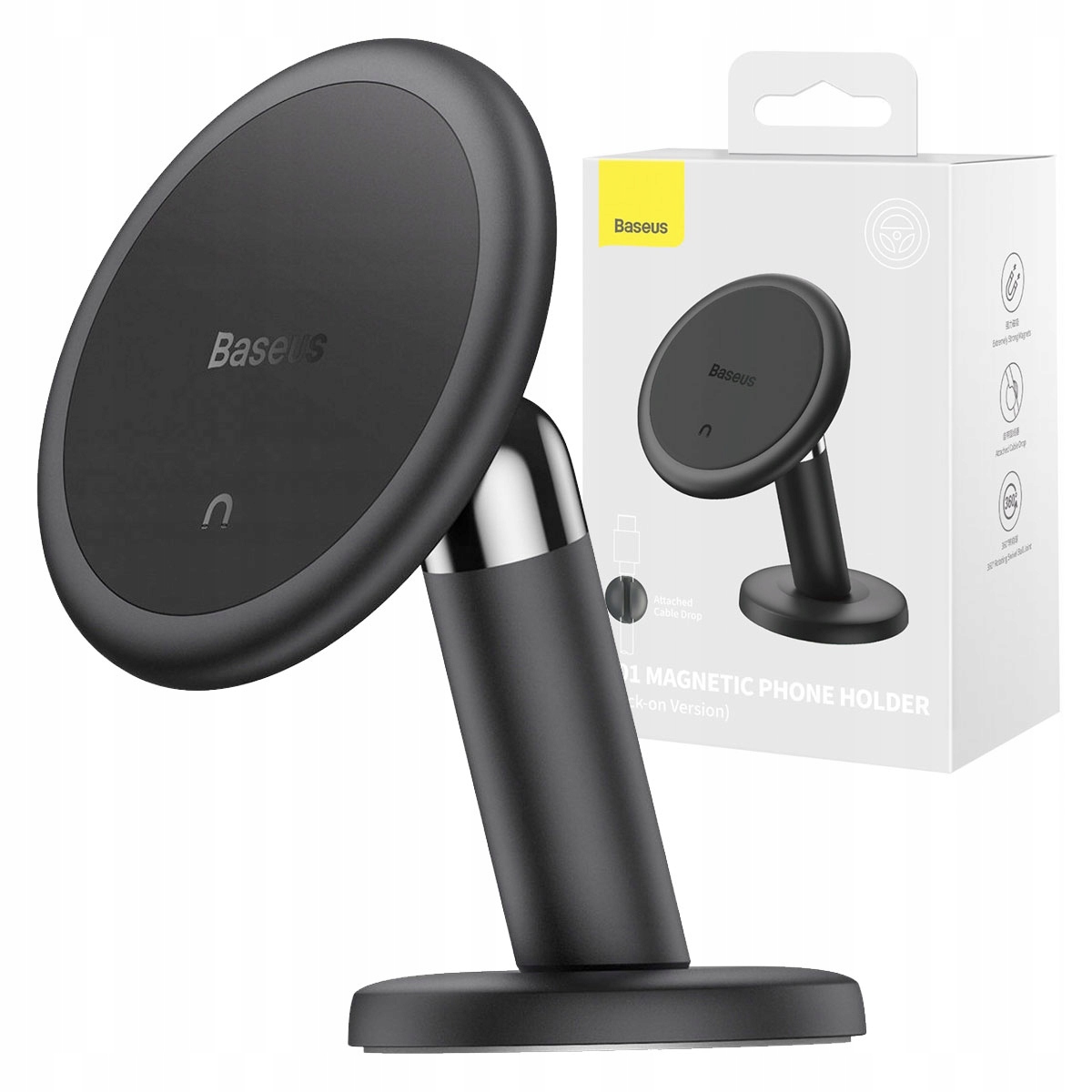 

Baseus Uchwyt Magnetyczny Na Deskę Kokpit Telefon