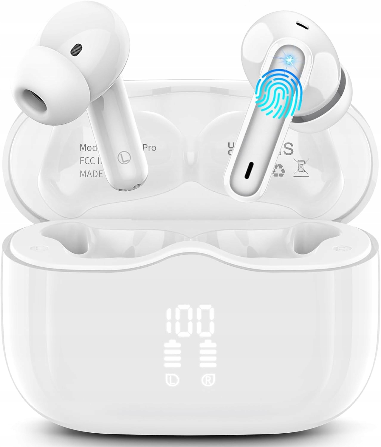 Bezdrátová sluchátka do uší A97 Pro Bluetooth 5.3 Husí bas