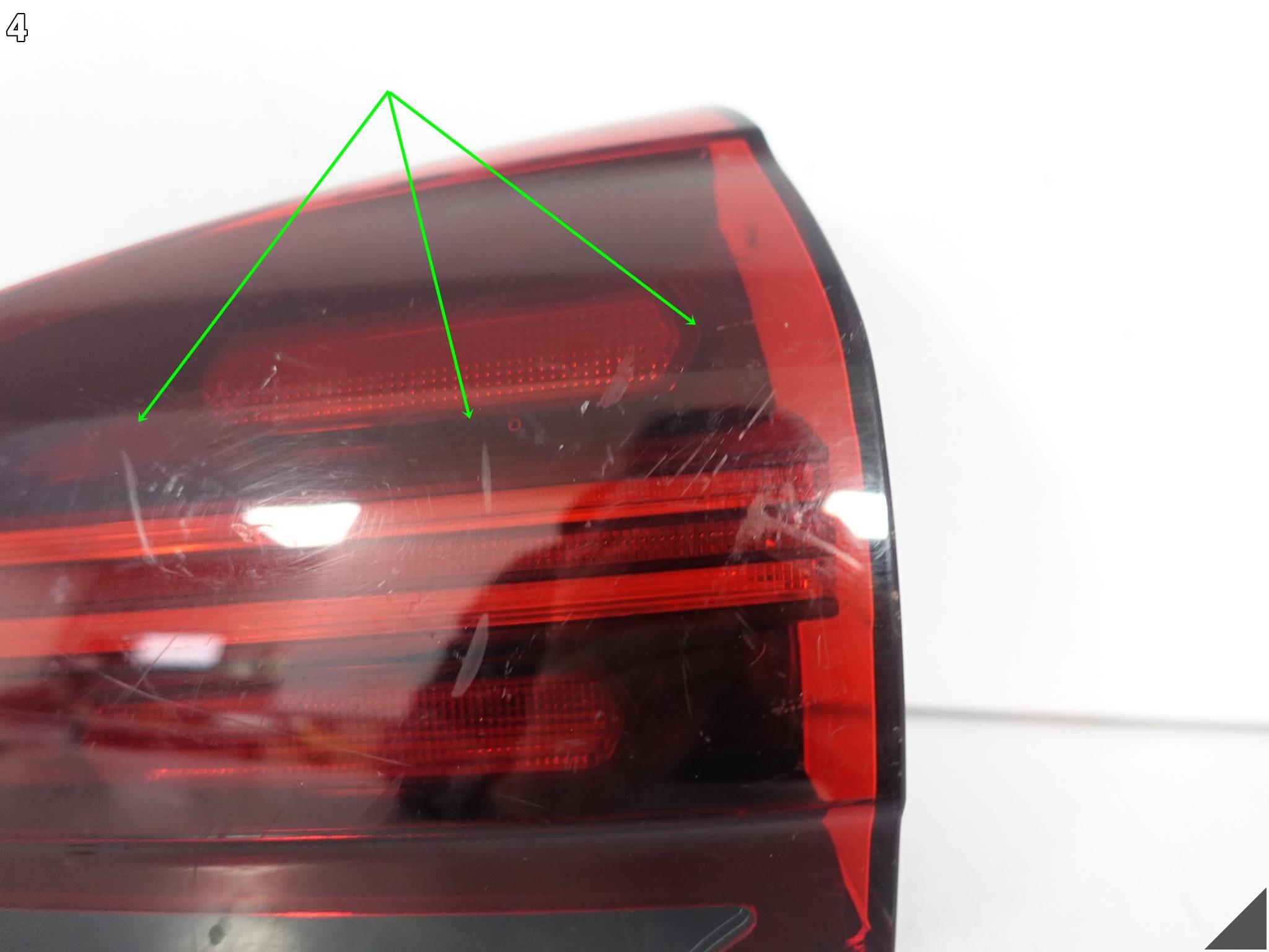 PORSCHE CAYENNE 7P5 LIFT 14-18 GTS / TURBO light LED boot right rear part EU
