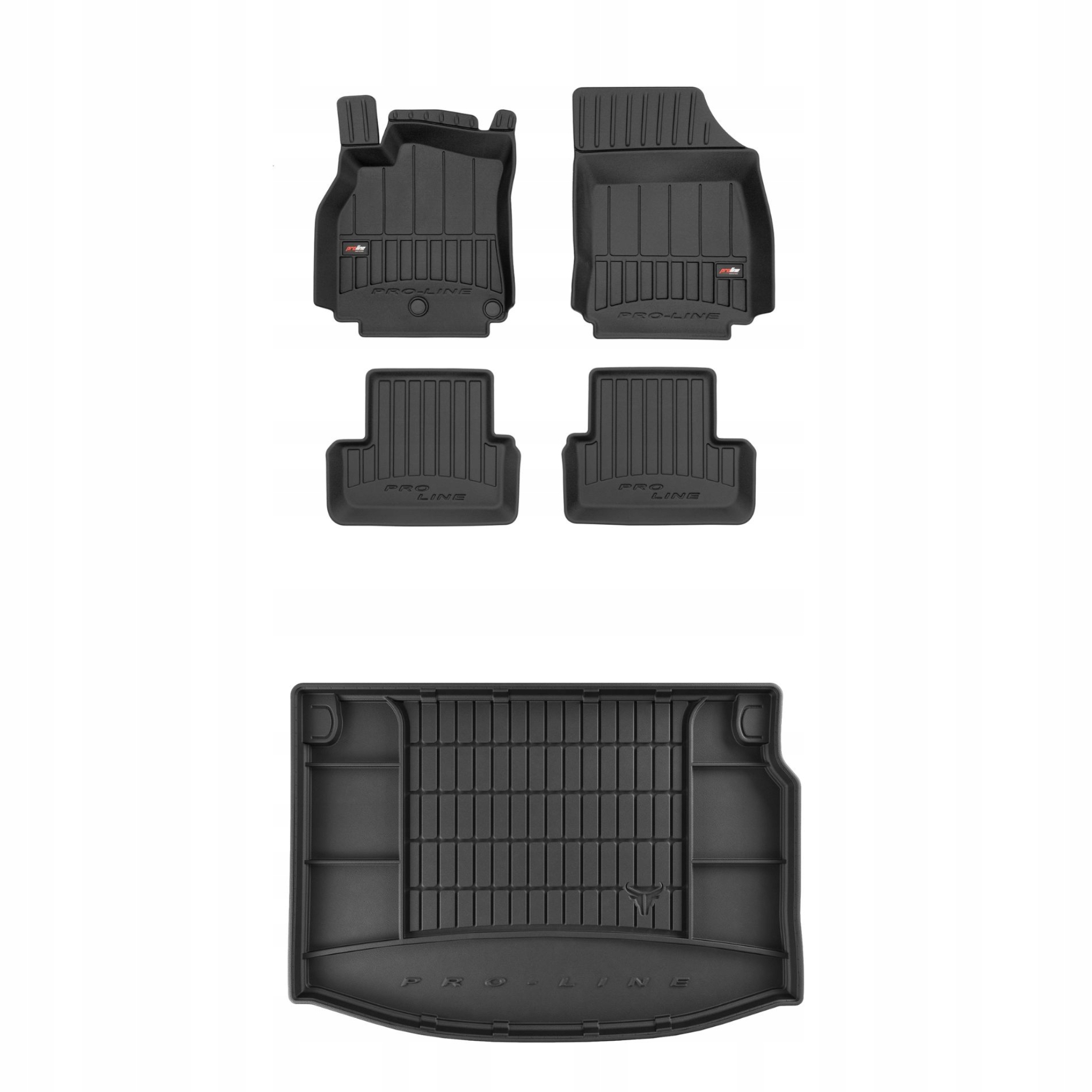 Sada gumových kobercov a rohoží pre Renault Megane III