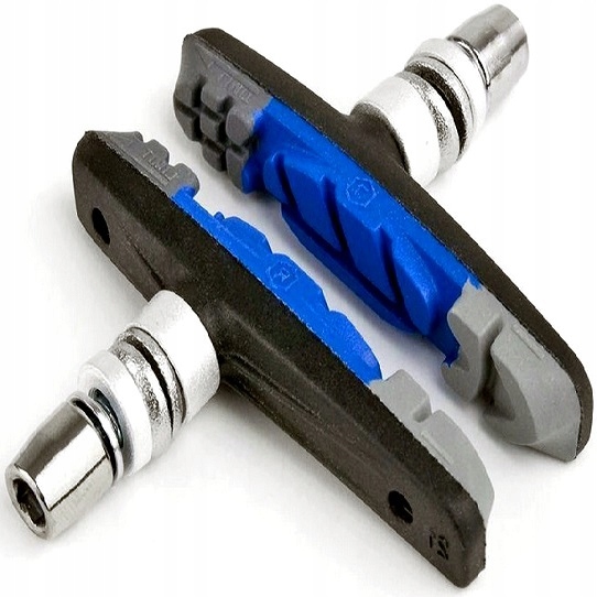 Klocki hamulcowe Accent V-Brake 3-Function grafit.-niebiesko-czarne