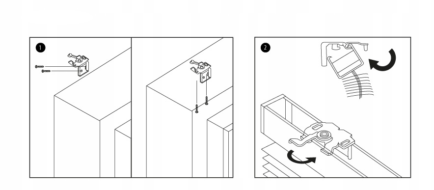 Żaluzja aluminiowa wewnętrzna pozioma 25 mm na okno/drzwi 70x130 cm CZARNY Szerokość żaluzji 70 cm