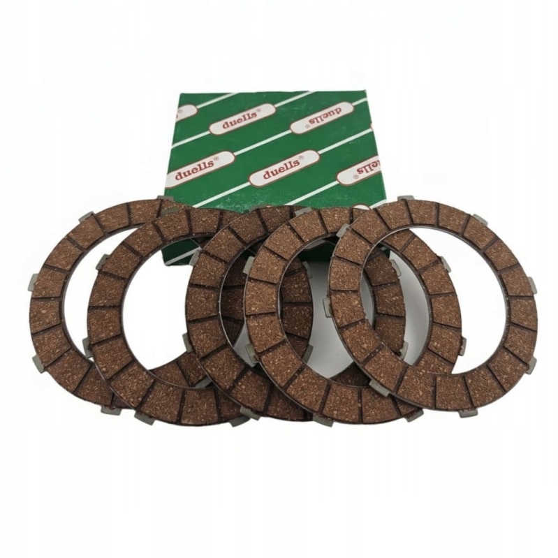 Tarcze sprzęgła 5 sztuk CZ175 6V typ 450 470 476 477 487 488 Duells