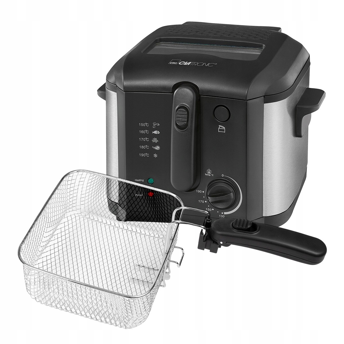 Pojemna Frytkownica Frytownica Olejowa 2,5 litra Clatronic Fr