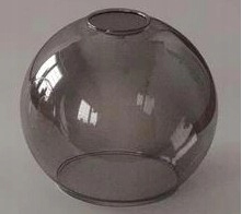 

Klosz szklany kula otwarta 15cm E27,do lamp