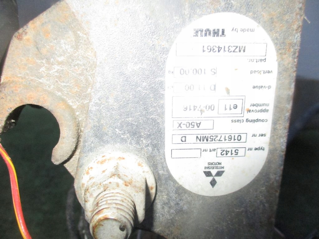 HAK HOLOWNICZY NISSAN QASHQAI I Rodzaj kuli Odkręcana