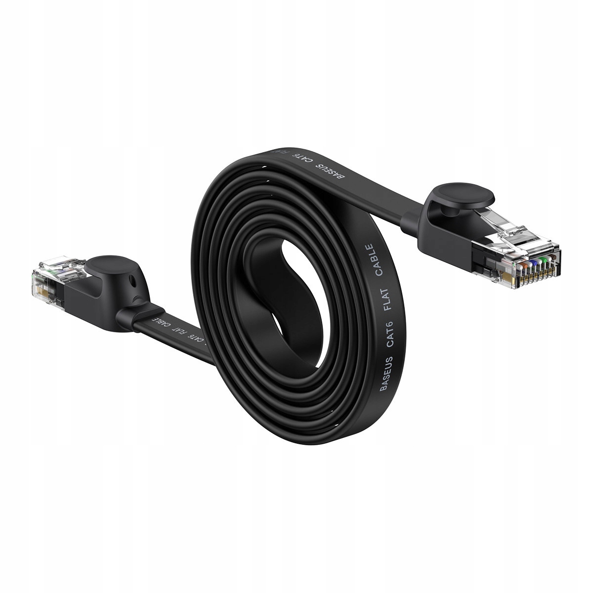 

Baseus Kabel Sieciowy Płaski RJ45 1000Mbps 1.5m