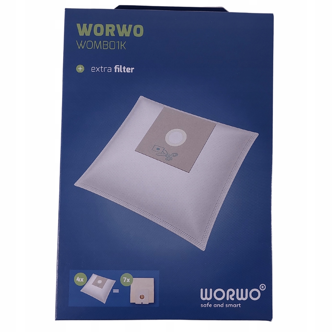 

Worwo Worki odkurzacza Uniwersalne docinania 4 szt